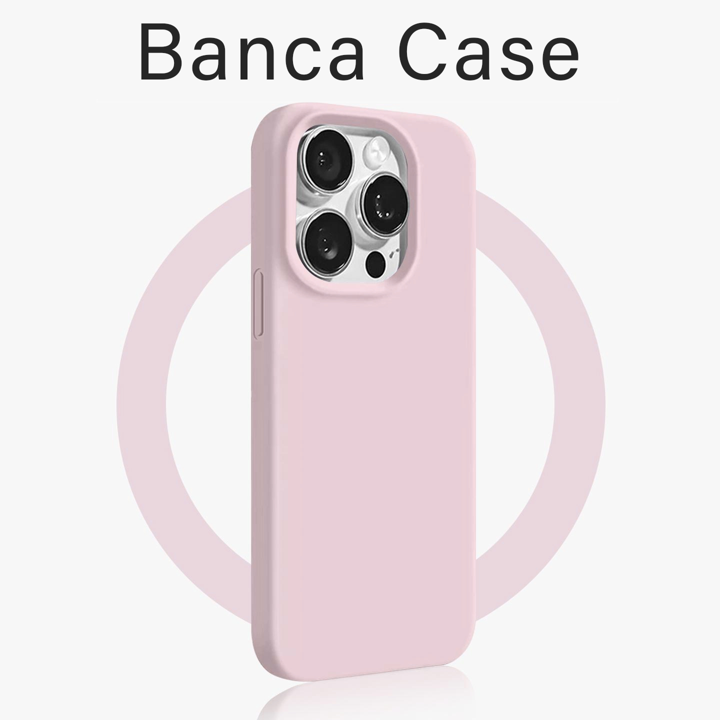 ins简约少女心粉色糯米壳适用苹果16promax手机壳iPhone15小众个性14pro肤感软壳13防摔极简风16新款11保护套