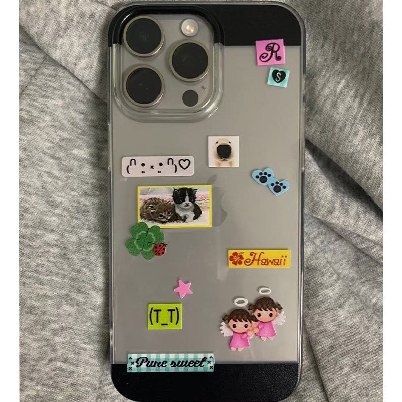 复古y2k天使猫咪适用iphone16promax手机壳苹果17air新款华为mate70高级感vivos20小米15oppo红米K80荣耀300