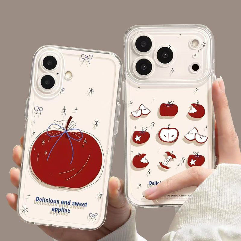 可口苹果iPhone17promax苹果16小米15新款华为nova14适用mate80女生vivos50透明opporeno13红米k90一加手机壳