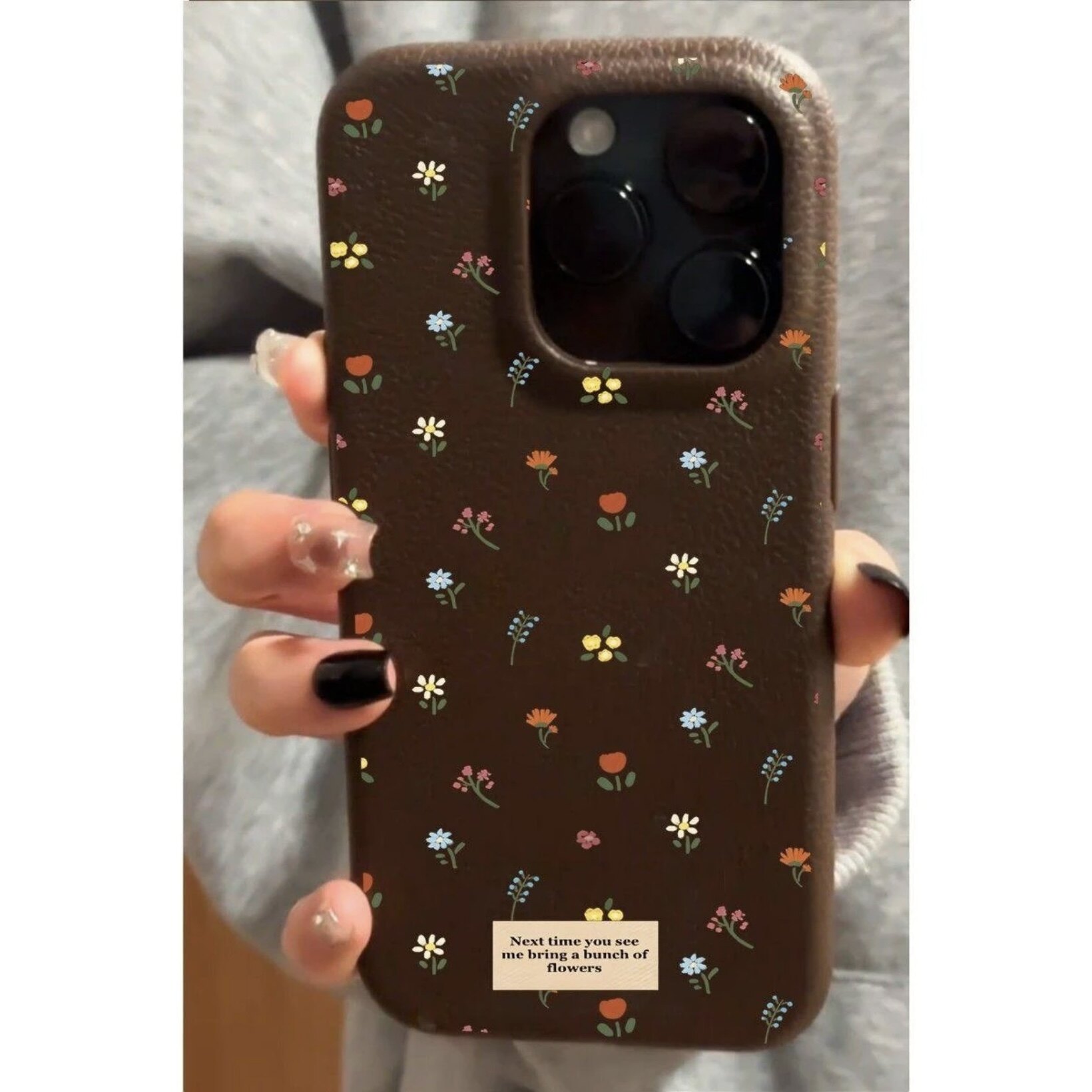 秋冬ins满屏碎花适用iPhone17PROMAX手机壳苹果16华为mate70nova14小米17P80reno15Findx9红米K90荣耀300s20