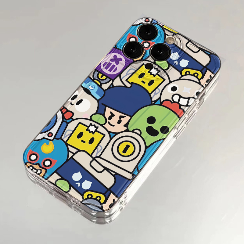 弹珠超人适用苹果16promax手机壳iPhone14pro卡通动漫华为mate70荣耀300透明Reno13小米15vivox200s19软套k80