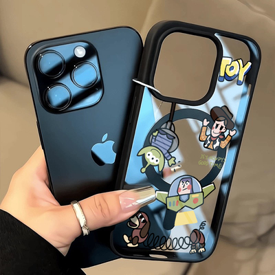 TOY玩具总动员适用苹果15promax手机壳搞怪趣味iphone16无线磁吸充电14网红13小众12可爱卡通11pm女情侣新品