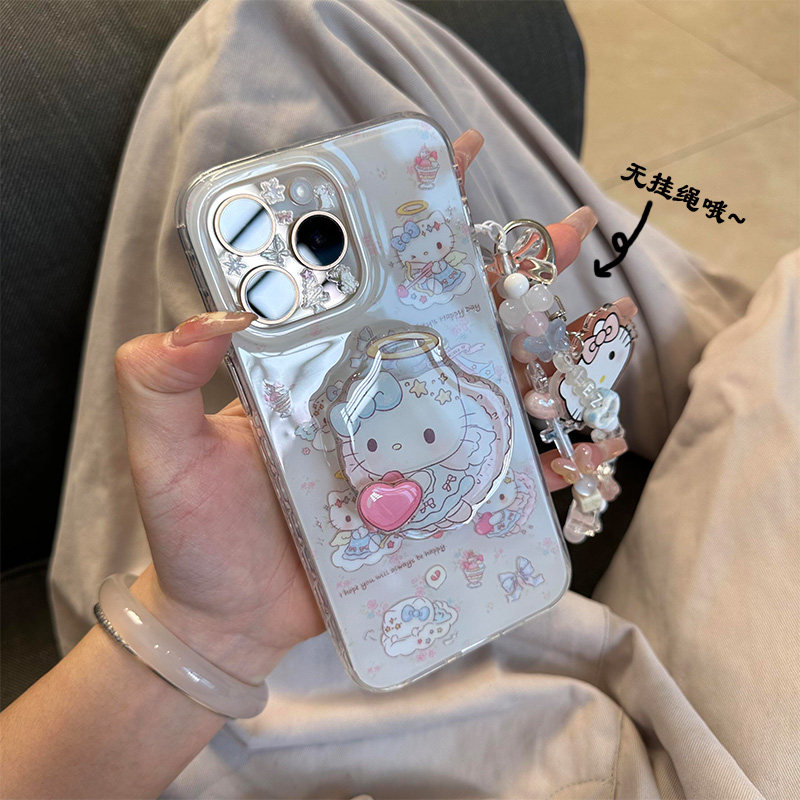 蝴蝶结丘比特适用iPhone16promax手机壳苹果15pro全包vivox200超好看oppofindx8华为Mate50小米14红米K80荣耀