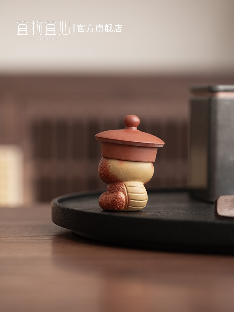 义乌易鑫紫砂茶宠物摆件生肖蛇茶桌茶道摆件金玉满堂茶玩可用于抬