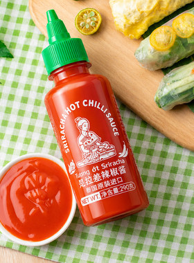 泰国进口水妈妈是拉差辣椒酱泰式春卷皮蘸酱手抓饼鸡蛋饼酱料290g