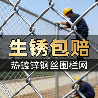 不生锈的铁丝网格镀锌钢丝网围栏菜园护栏网家用养鸡防护养殖铁网