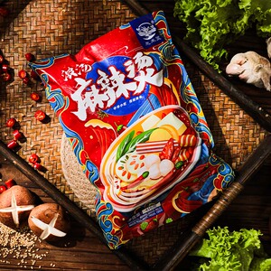 思米篮麻辣烫东北老式正宗黏糊麻辣烫416g九包料桦南大碗牛筋面