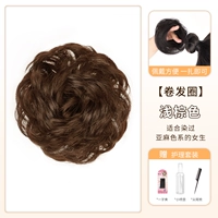 Выбрал «Кудрявый круг волос» светло -коричневый