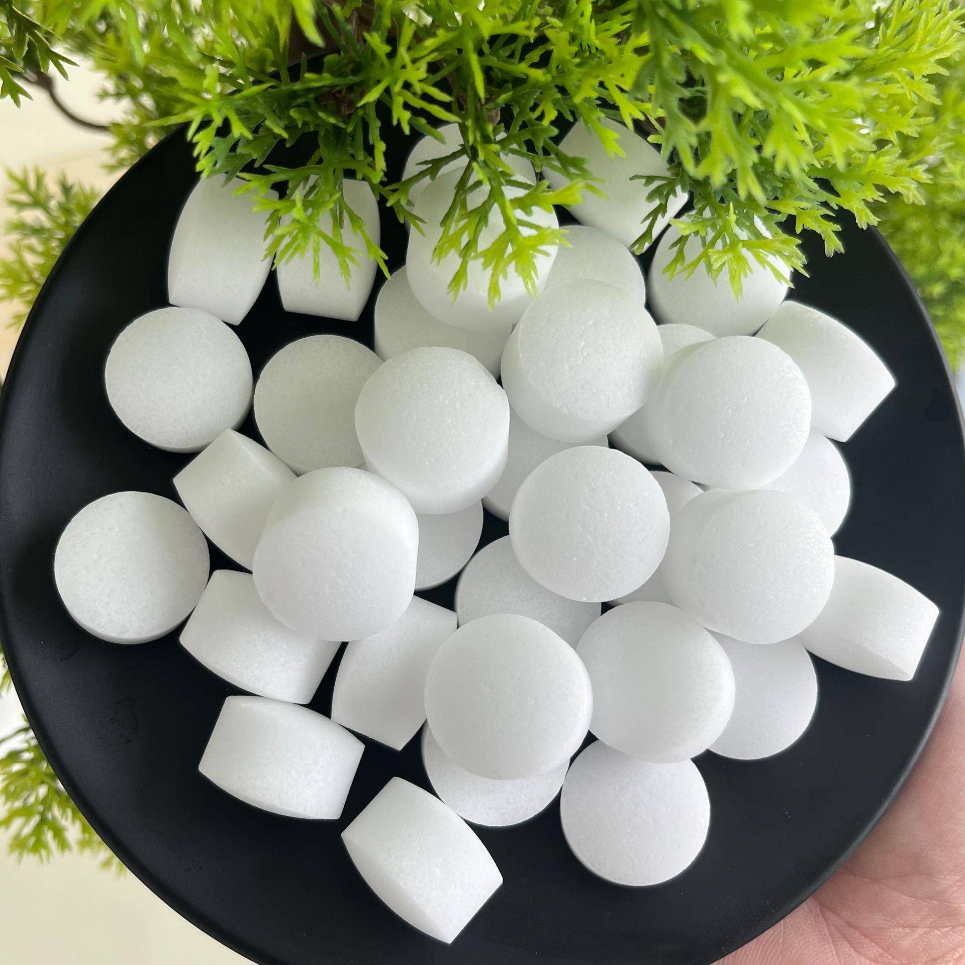 软水盐净水器家用软水机不结垢离子交换树脂再生剂软化水可用