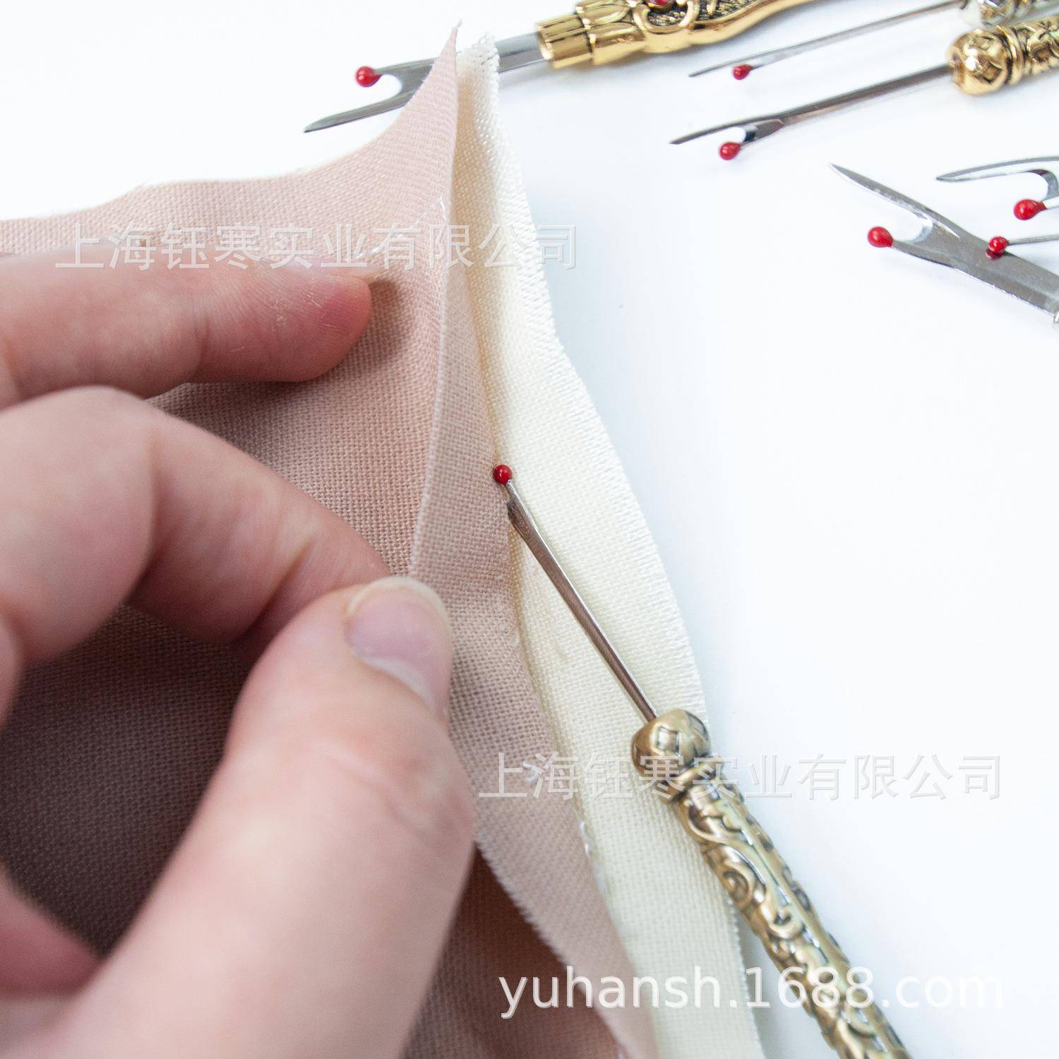 复古精美拆线刀缝纫diy配件拆线器复古穿线器组合装