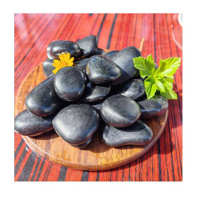 彩色白色水刷石庭院旱溪造景透水混凝土掺合料日式枯山水铺装石