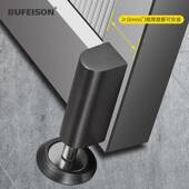 超薄隐形地吸免打孔新款 防撞极窄边框铝合金强磁玻璃门门吸新款