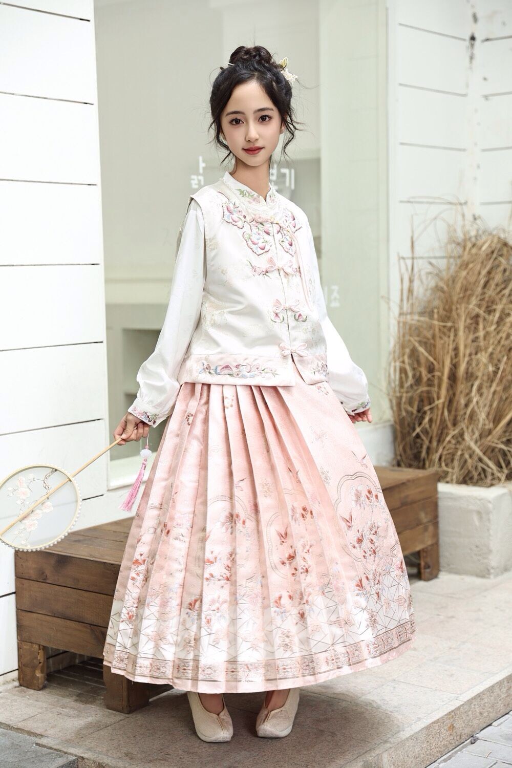 马面裙女童日常儿童汉服古装小女汉服半身裙