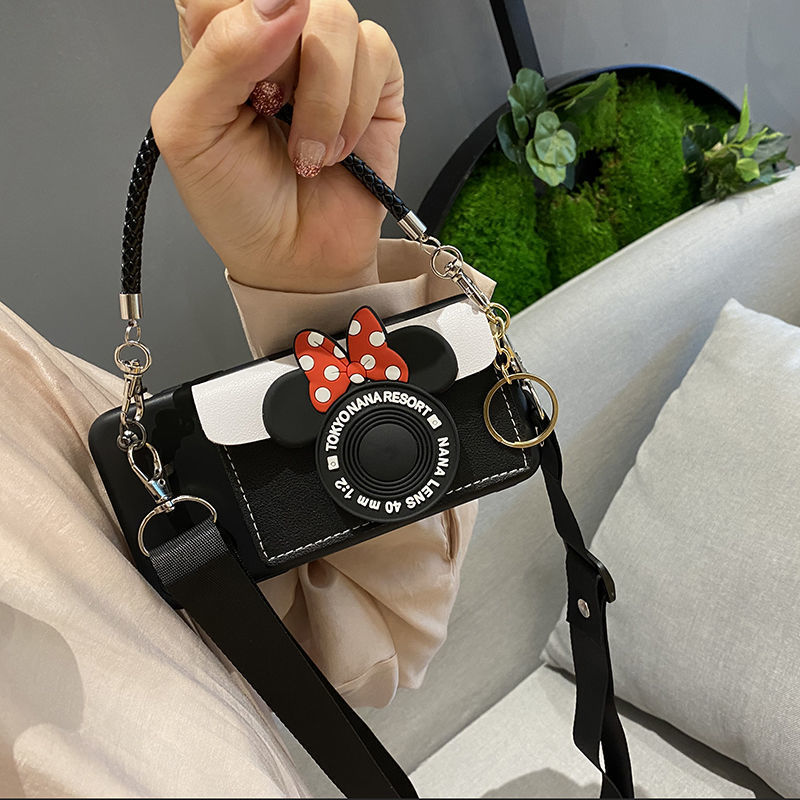 可爱少女零钱手机壳苹果8plus