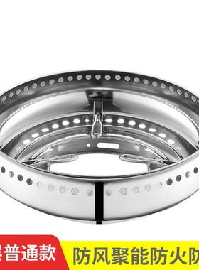 Double-layer staAinless steel collecting windshield B can c