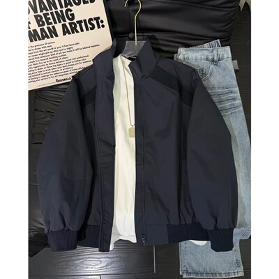 美式bomber飞行夹克外套男款春秋