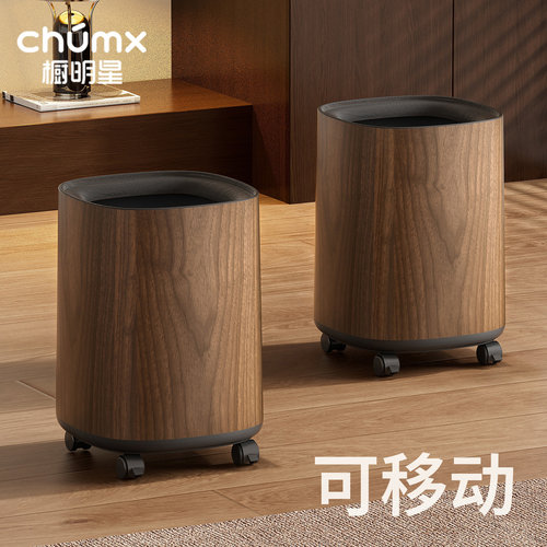 垃圾桶家用客厅轻奢高档大号