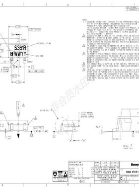 诚广鑫 SS361RT 霍尔传感器 HOENYWELL SOT23 全新原装正品