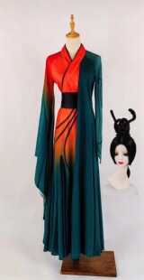 租赁舞蹈橘颂舞蹈演出服群舞表演服装舞台剧目服装出租