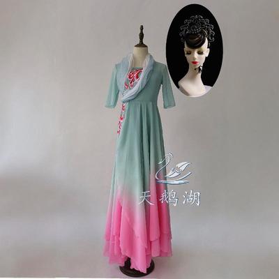 租赁/定制桃李杯点绛唇舞蹈演出服独舞古典舞表演服