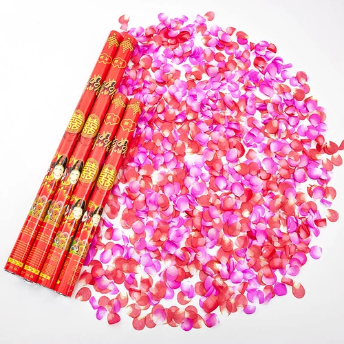 Открытая свадебная артиллерийская церемония Цветочный цилиндр начинает начинать подарочную трубку Daji