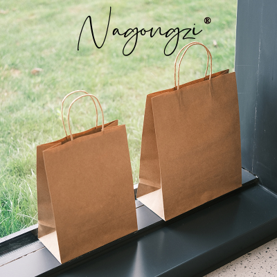 定制牛皮纸袋烘焙打包袋印刷logo