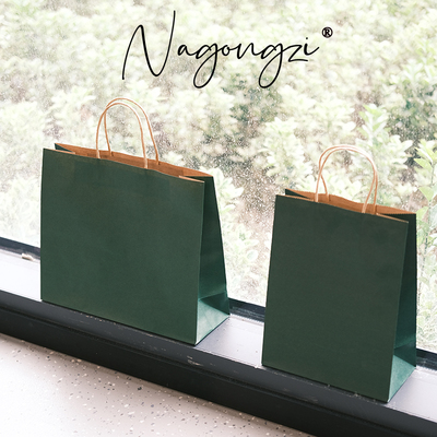 定制牛皮纸袋烘焙打包袋印刷logo