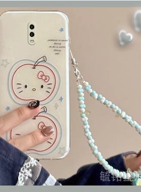 适用oppor17手机壳r15梦镜版r15x新款r11splus可爱r11t苹果kt猫r11s带挂绳的r9涂鸦r9splus防摔透明硅胶超火