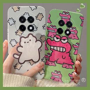 适用一加ace5手机壳ace3pro新款2可爱13猫咪恐龙12带支架的11透明10硅胶套9情侣8防摔7小众高级感全包保护套