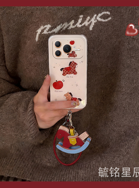 适用华为荣耀power2手机壳winrt新款gt格子gtpro红色v40轻奢版v30苹果v20小马v10带挂绳的v9全包v8透明本命年