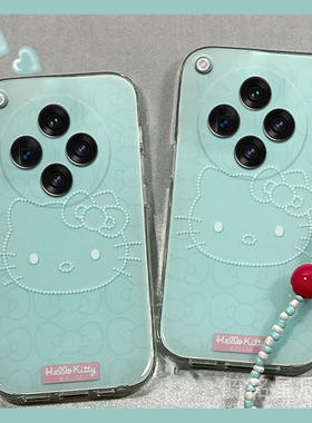 适用oppofindx8pro手机壳findx7新款x8s+蓝色KT猫mini可爱x6天玑版x5带挂绳的x3pro摄影师版x2硅胶HelloKitty