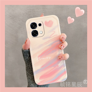 适用oppoa6手机壳a3pro新款a6max撞色a6i+gt涂鸦a5透明的a5x硅胶a3x小众a3iplus高级感a2韩系a1活力版a1x爆款