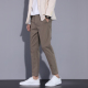 修身 薄款 男士 2025春夏季 九分裤 潮流男装 9分休闲裤 小脚裤 潮牌新款