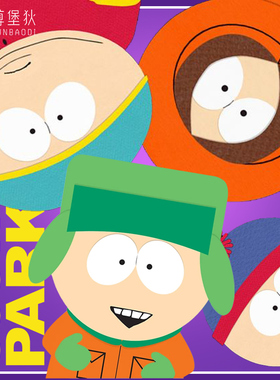 南方公园SouthPark周边T恤男衰仔乐园美式动漫2026新款潮流短袖
