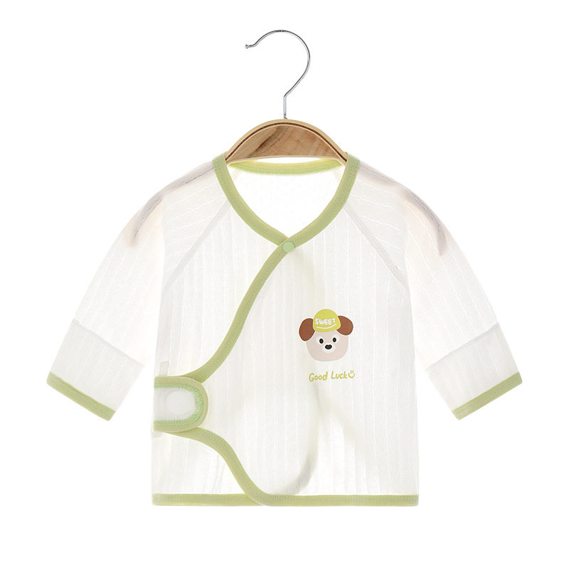 新生婴儿夏款半背无骨纯棉超薄款初生睡衣满月和尚服宝宝上衣空调,童装/婴儿装/亲子装,保暖上装,淘宝优惠券,粉丝福利购,淘宝优惠卷