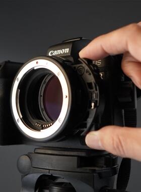 Bway兰道佳能EF转EOS R机身转接环插入式内置ND减光CPL偏振UV滤镜