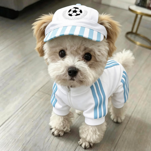 狗狗帽子世界杯氛围足球帽防晒帽