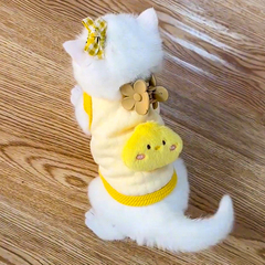 小猫小狗衣服幼猫幼犬奶狗奶猫秋冬保暖背心小泰迪比熊小体茶杯犬