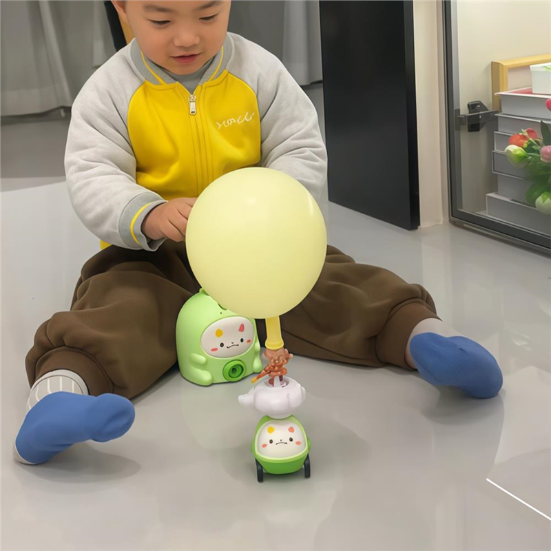 空气动力车气球车按压恐龙玩具逻辑思维训练小猪飞天儿童益智玩具,玩具/童车/益智/积木/模型,逻辑/思维训练玩具,淘宝优惠券,粉丝福利购,淘宝优惠卷