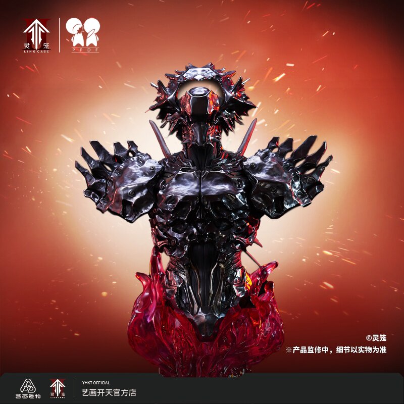 【尾款 补款】《灵笼》临渊者 1/4半身像 手办