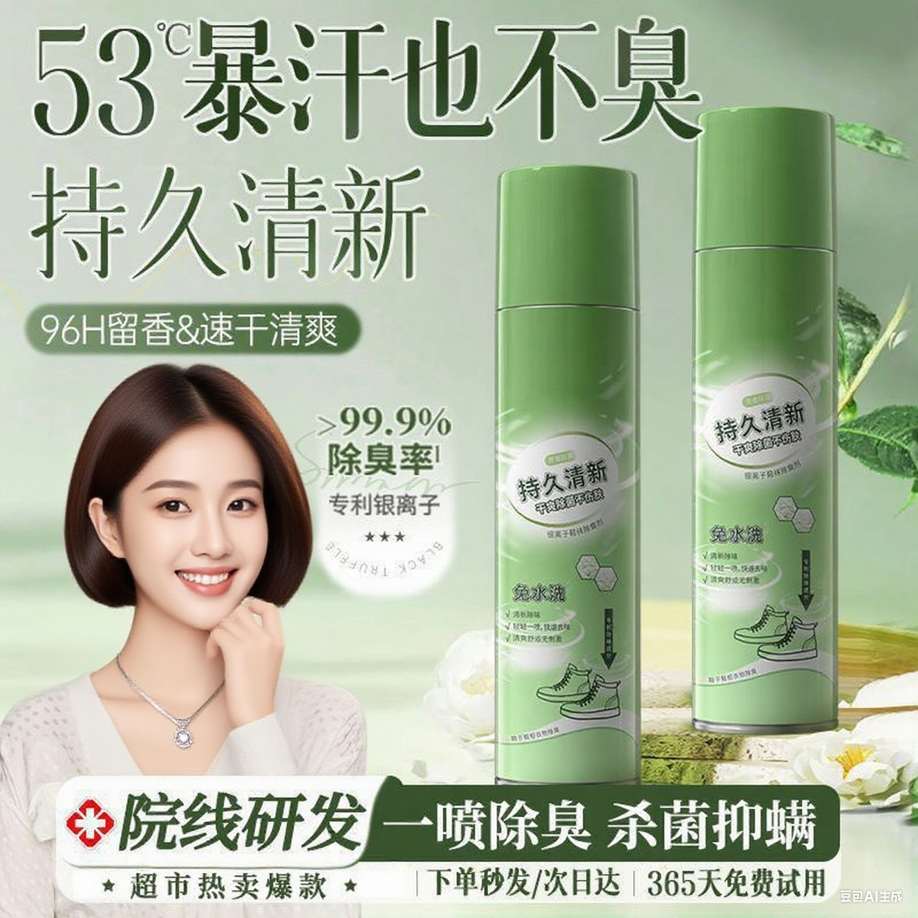 爆卖断货王丨鞋袜除臭剂