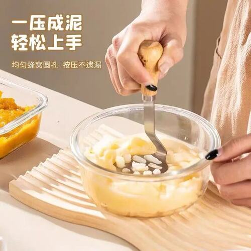 【熊掌压泥器】宠物罐头捣泥工具