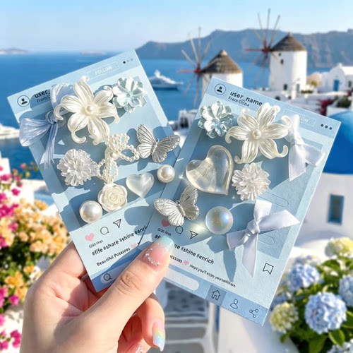 ins风韩系鞋花洞洞鞋鞋花配件