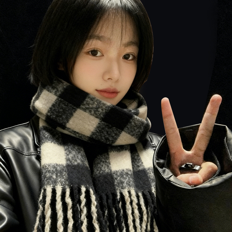 2025新款加厚围巾高级氛围感