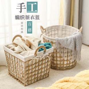 脏衣篓衣服收纳筐家用脏衣篮卧室脏衣筐洗衣篮子ins风网红高颜值