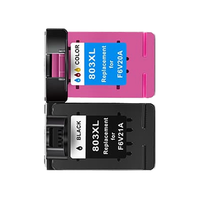 兼容惠普803XL墨盒deskjet hp1112 2131 2130 1111 2132 2600 2621 2622 2623连供打印机黑色彩色803墨水