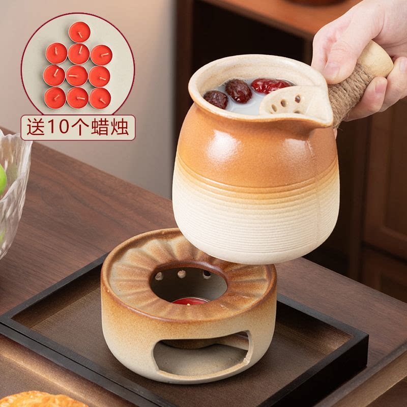 围炉煮茶粗陶温茶炉茶具套装2026新款家用烤奶壶罐罐壶室内可干烧