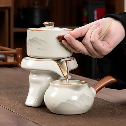 懒人泡茶神器陶瓷茶具高端一套