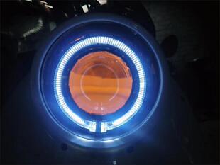 龟王蓝膜海拉五透镜总成55w快启安定器...55w快启灯泡