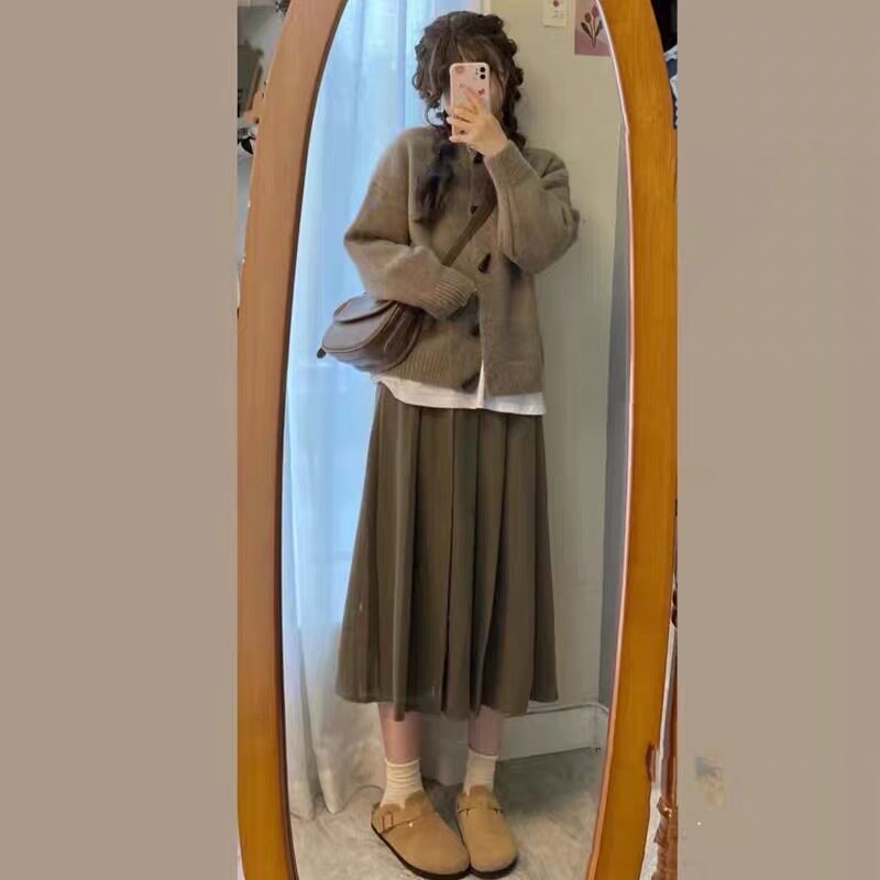 2024年秋冬女小个子搭配显高时尚套装